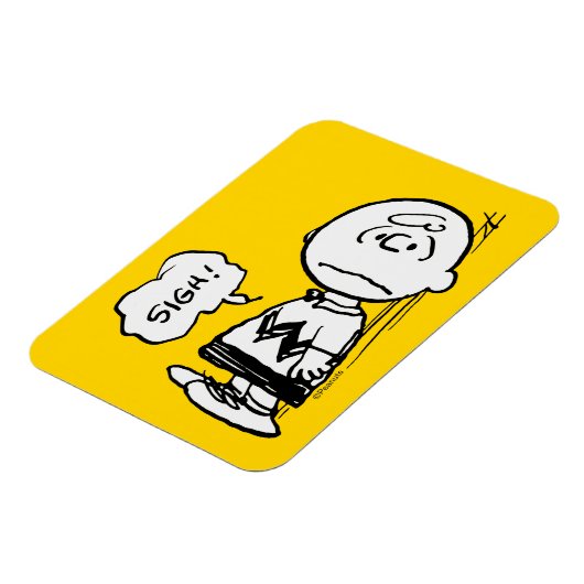 Peanuts | Charlie Brown is Down Magneet (Linkerzijde)