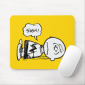 Peanuts | Charlie Brown is Down Muismat (Met muis)