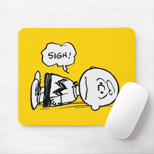 Peanuts | Charlie Brown is Down Muismat (Met muis)