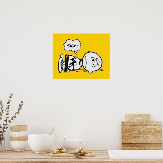 Peanuts | Charlie Brown is Down Poster (Keuken)