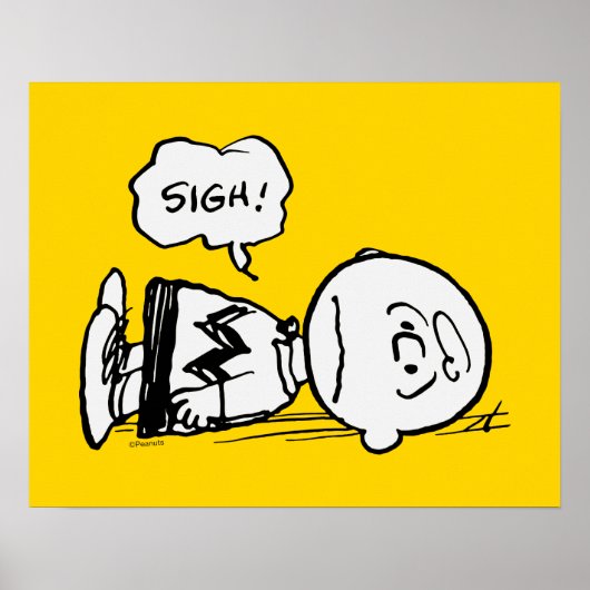 Peanuts | Charlie Brown is Down Poster (Voorkant)