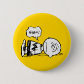 Peanuts | Charlie Brown is Down Ronde Button 5,7 Cm (Voorkant)