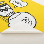Peanuts | Charlie Brown is Down Sherpa Deken (3/4)