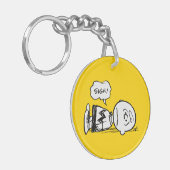 Peanuts | Charlie Brown is Down Sleutelhanger (Voorkant Links)