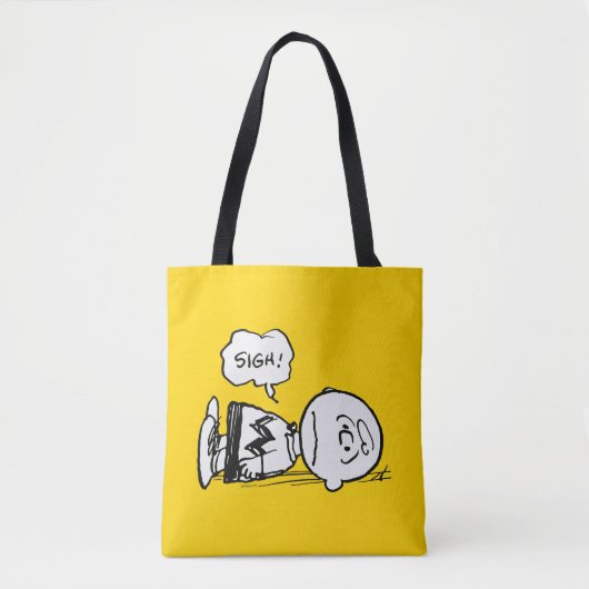 Peanuts | Charlie Brown is Down Tote Bag (Voorkant)