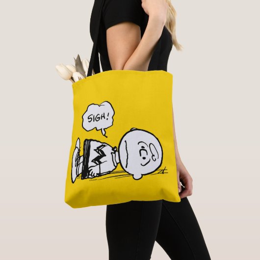 Peanuts | Charlie Brown is Down Tote Bag (Dichtbij)