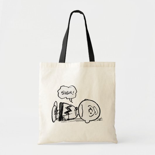 Peanuts | Charlie Brown is Down Tote Bag (Voorkant)