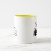 Peanuts | Charlie Brown is Down Tweekleurige Koffiemok (Center)