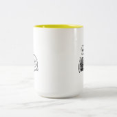 Peanuts | Charlie Brown is Down Tweekleurige Koffiemok (Center)