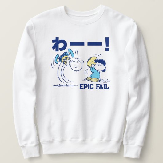 Peanuts | Charlie Brown & Lucy Football Trui (Design voorkant)