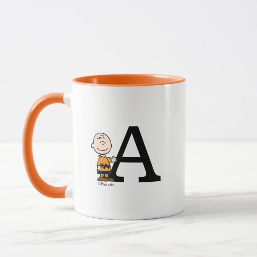Peanuts | Charlie Brown Monogram A Mok (Links)
