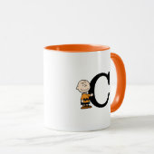 Peanuts | Charlie Brown Monogram C Mok (Voorkant rechts)