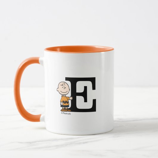 Peanuts | Charlie Brown Monogram E Mok (Links)