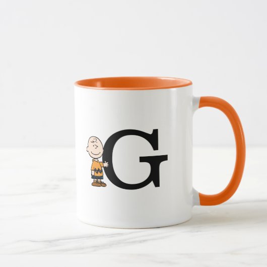 Peanuts | Charlie Brown Monogram G Mok (Rechts)