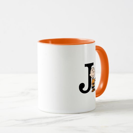 Peanuts | Charlie Brown Monogram J Mok (Voorkant rechts)