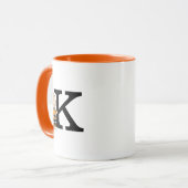 Peanuts | Charlie Brown Monogram K Mok (Voorkant links)