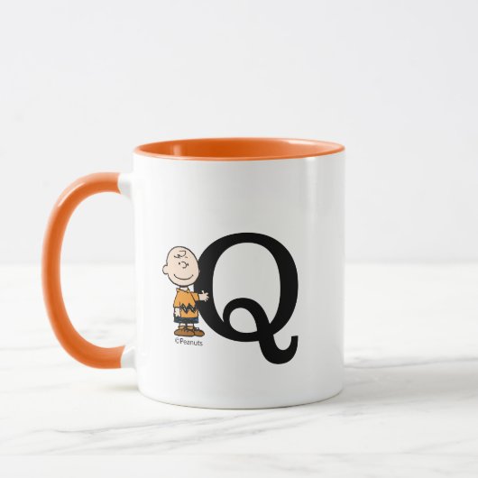 Peanuts | Charlie Brown Monogram Q Mok (Links)