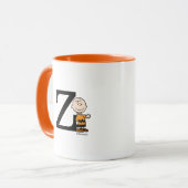 Peanuts | Charlie Brown Monogram Z Mok (Voorkant links)