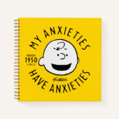 Peanuts | Charlie Brown Nervous Since 1950 Notitieboek (Voorkant)