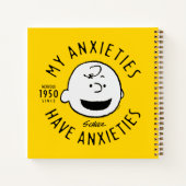 Peanuts | Charlie Brown Nervous Since 1950 Notitieboek (Achterkant)