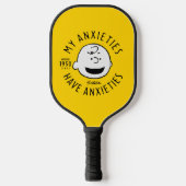 Peanuts | Charlie Brown Nervous Since 1950 Pickleball Paddle (Voorkant)