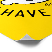 Peanuts | Charlie Brown Nervous Since 1950 Poster (Hoek)