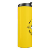 Peanuts | Charlie Brown Nervous Since 1950 Thermosbeker (Gedraaid links)