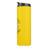 Peanuts | Charlie Brown Nervous Since 1950 Thermosbeker (Geroteerd rechts)