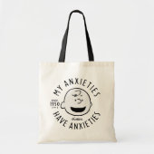 Peanuts | Charlie Brown Nervous Since 1950 Tote Bag (Voorkant)