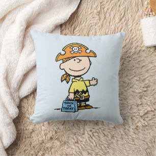 Peanuts Charlie Brown Piraat Halloween Kussen