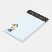 Peanuts Charlie Brown Piraat Halloween Post-it® Notes (Schuin)