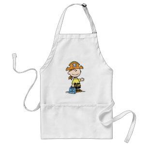 Peanuts Charlie Brown Piraat Halloween Standaard Schort