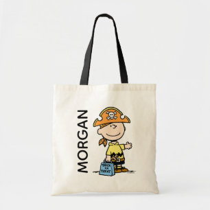 Peanuts Charlie Brown Piraat Halloween Tote Bag