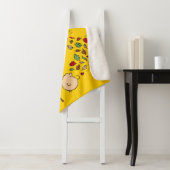 Peanuts | Charlie Brown Raking Leaves Sherpa Deken (In situ)