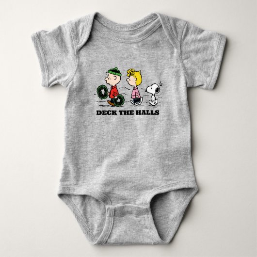 Peanuts | Charlie Brown, Sally & Snoopy Romper (Voorkant)