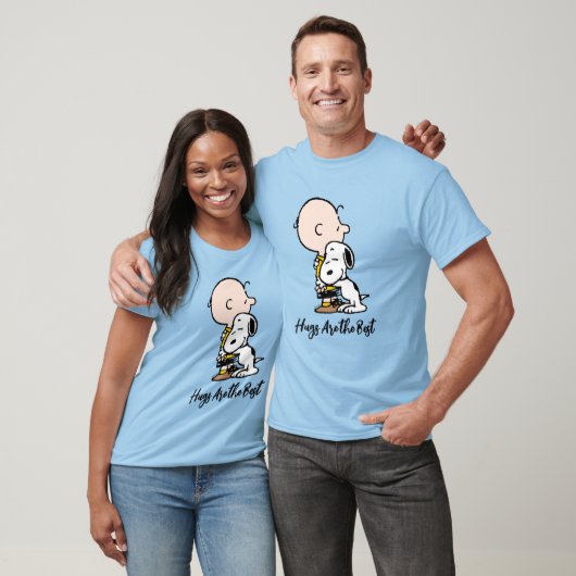Peanuts | Charlie Brown & Snoopy Hug T-shirt (Unisex)