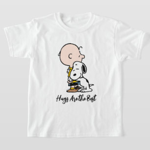 Peanuts   Charlie Brown & Snoopy Hug T-shirt