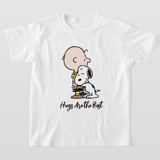 Peanuts | Charlie Brown & Snoopy Hug T-shirt (Laagn)