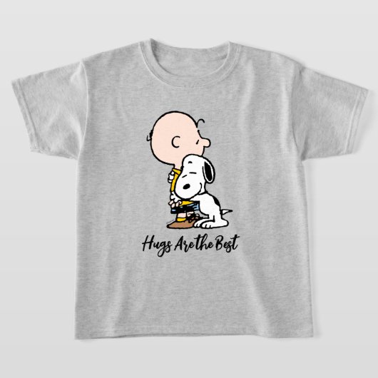 Peanuts | Charlie Brown & Snoopy Hug T-shirt (Laagn)