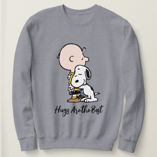 Peanuts | Charlie Brown & Snoopy Hug Trui (Design voorkant)