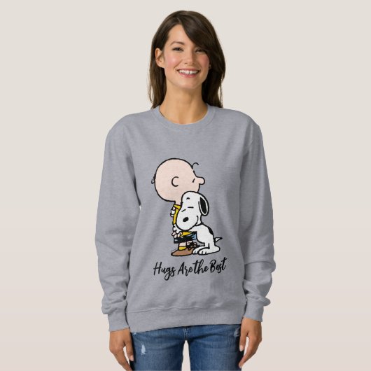 Peanuts | Charlie Brown & Snoopy Hug Trui (Voorkant volledig)