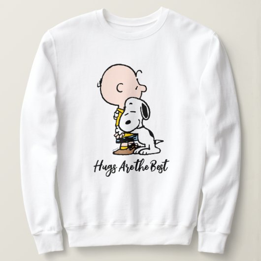 Peanuts | Charlie Brown & Snoopy Hug Trui (Design voorkant)