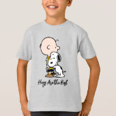 Peanuts | Charlie Brown & Snoopy knuffel T-shirt (Voorkant)