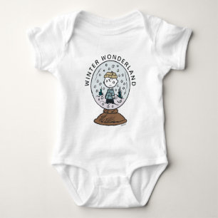 Peanuts   Charlie Brown Snow Wereldbol Romper