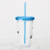 Peanuts | Charlie Brown Speelbal Acryl Drinkbeker (Rechts)