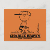 Peanuts | Charlie Brown Speelbal Briefkaart (Voorkant)