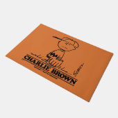 Peanuts | Charlie Brown Speelbal Deurmat (Schuin)