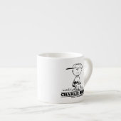 Peanuts | Charlie Brown Speelbal Espresso Kop (Voorkant rechts)