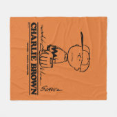 Peanuts | Charlie Brown Speelbal Fleece Deken (Voorkant (Horizontaal))