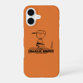Peanuts | Charlie Brown Speelbal iPhone 16 Hoesje (Achterkant)